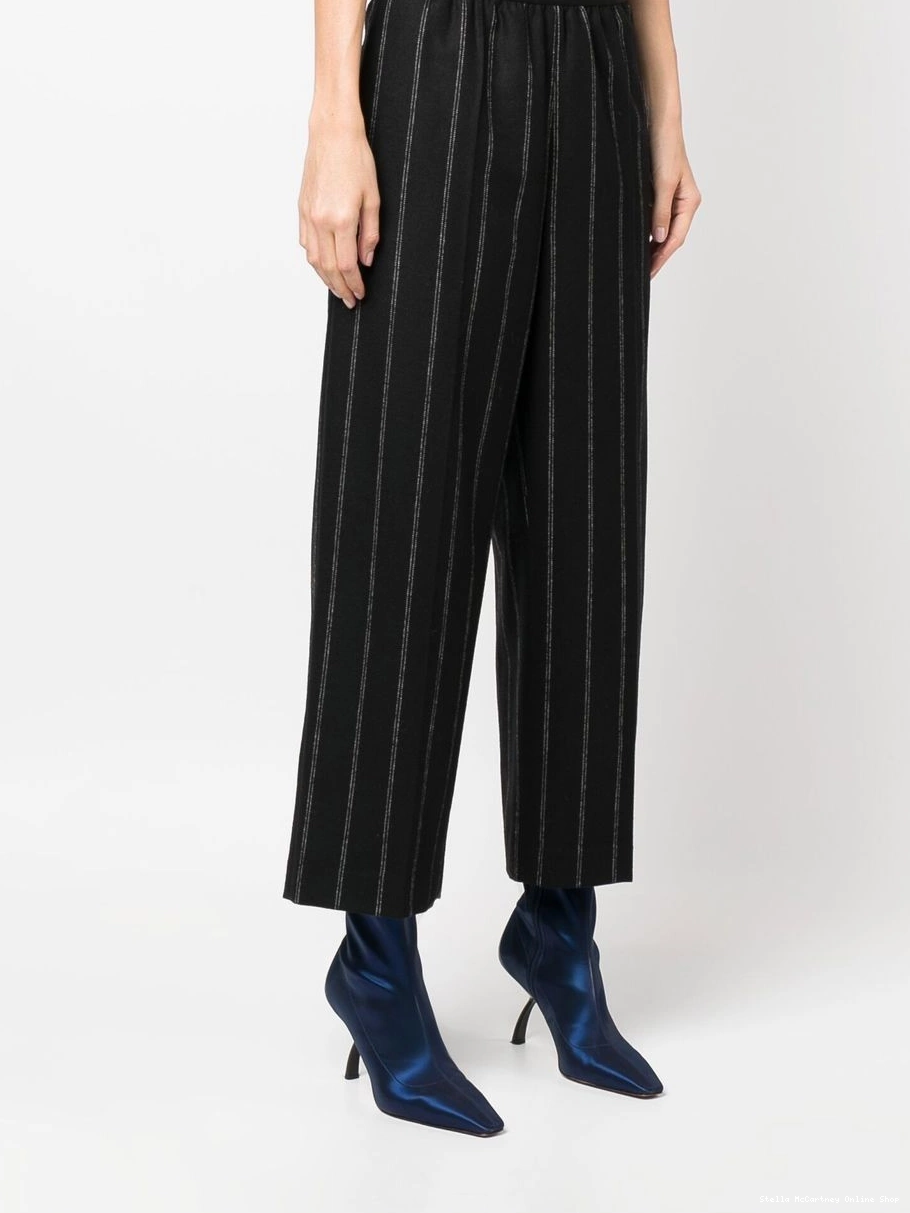 Cheap cropped stitch trousers Stella Women McCartney detailing 0325